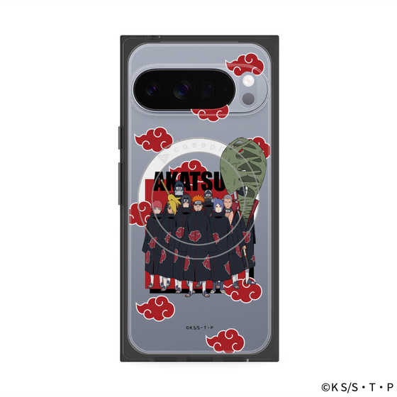 プレミアムスクエアケース with Pixelsnap［ NARUTO -ナルト- 疾風伝 - 暁 ］