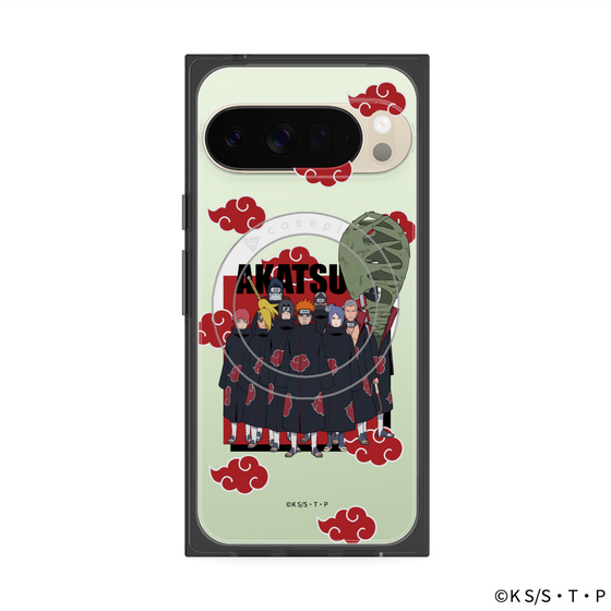 プレミアムスクエアケース with Pixelsnap［ NARUTO -ナルト- 疾風伝 - 暁 ］