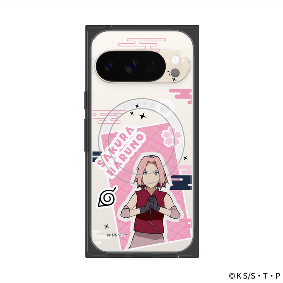 プレミアムスクエアケース with Pixelsnap［ NARUTO-ナルト- 疾風伝 - ステッカー - 春野サクラ ］