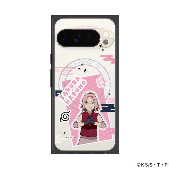 プレミアムスクエアケース with Pixelsnap［ NARUTO-ナルト- 疾風伝 - ステッカー - 春野サクラ ］