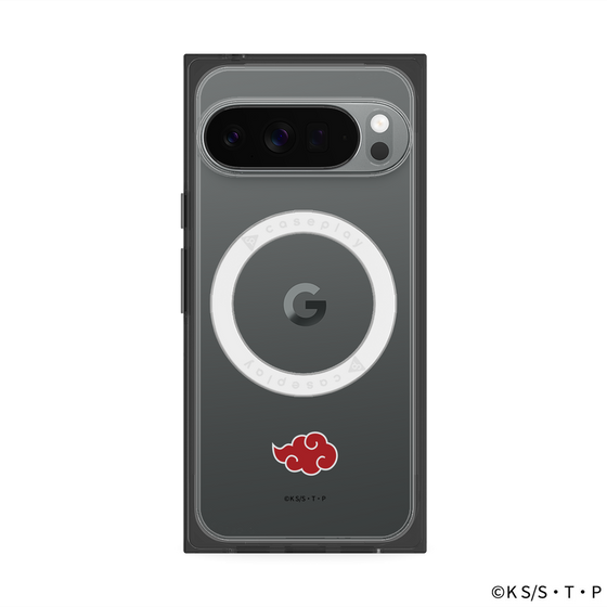 プレミアムスクエアケース with Pixelsnap［ NARUTO -ナルト- 疾風伝 - 暁 - マーク ］