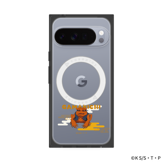 プレミアムスクエアケース with Pixelsnap［ NARUTO -ナルト- 疾風伝 - ガマ吉 ］