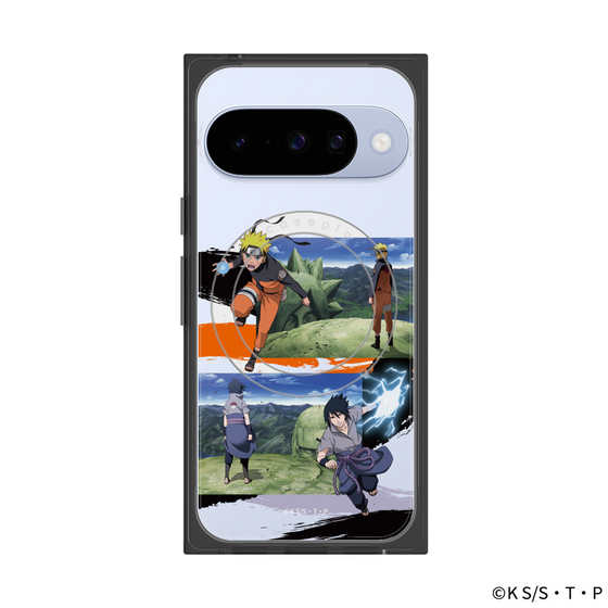 プレミアムスクエアケース with Pixelsnap［ NARUTO-ナルト- 疾風伝 - 終末の谷 ］