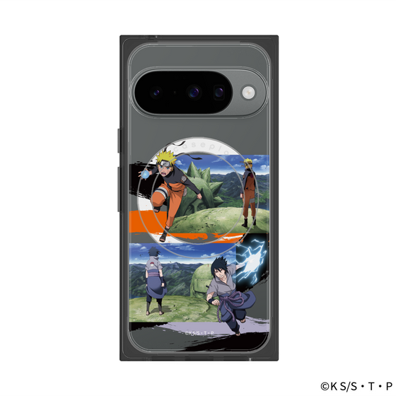 プレミアムスクエアケース with Pixelsnap［ NARUTO -ナルト- 疾風伝 - 終末の谷 ］