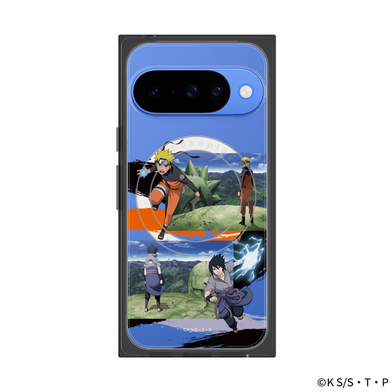 プレミアムスクエアケース with Pixelsnap［ NARUTO -ナルト- 疾風伝 - 終末の谷 ］