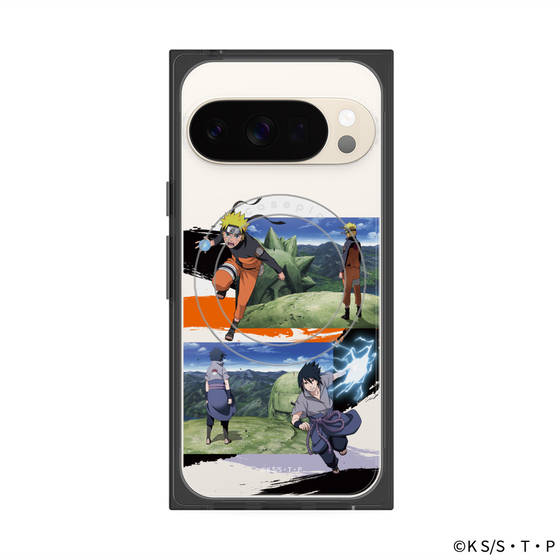 プレミアムスクエアケース with Pixelsnap［ NARUTO-ナルト- 疾風伝 - 終末の谷 ］