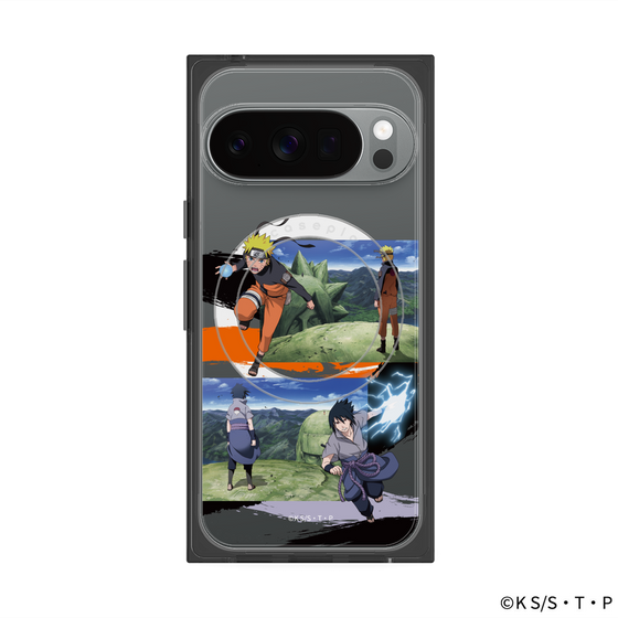 プレミアムスクエアケース with Pixelsnap［ NARUTO -ナルト- 疾風伝 - 終末の谷 ］