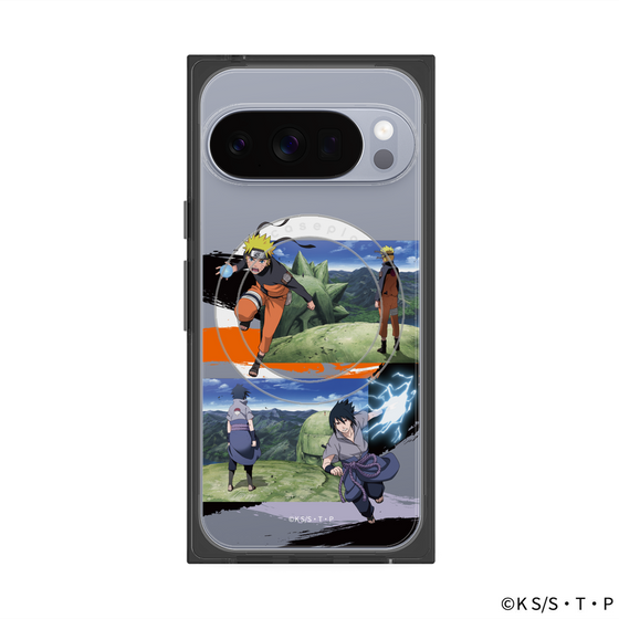 プレミアムスクエアケース with Pixelsnap［ NARUTO -ナルト- 疾風伝 - 終末の谷 ］