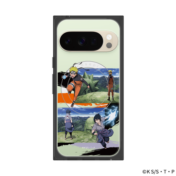 プレミアムスクエアケース with Pixelsnap［ NARUTO -ナルト- 疾風伝 - 終末の谷 ］