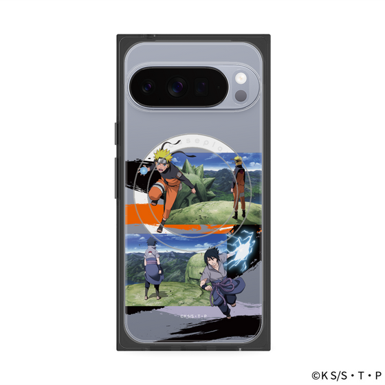 プレミアムスクエアケース with Pixelsnap［ NARUTO -ナルト- 疾風伝 - 終末の谷 ］