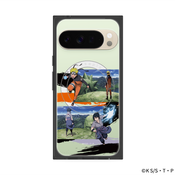 プレミアムスクエアケース with Pixelsnap［ NARUTO -ナルト- 疾風伝 - 終末の谷 ］