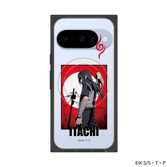 プレミアムスクエアケース with Pixelsnap［ NARUTO-ナルト- 疾風伝 - うちはイタチ - 暗部 ］