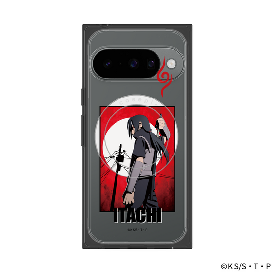 プレミアムスクエアケース with Pixelsnap［ NARUTO -ナルト- 疾風伝 - うちはイタチ - 暗部 ］