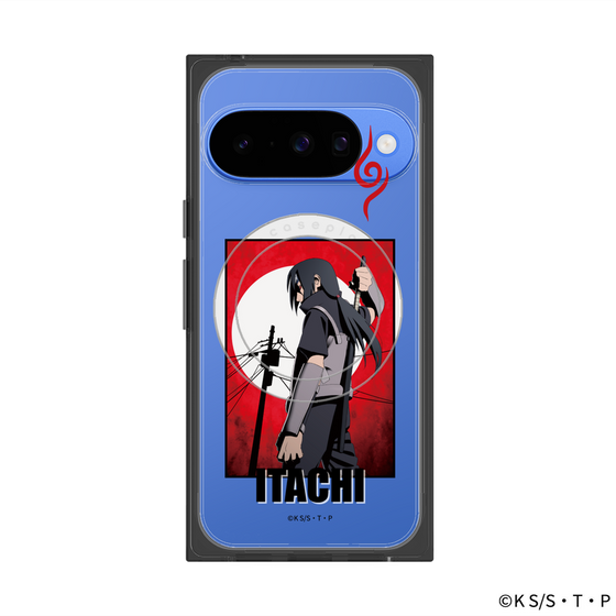 プレミアムスクエアケース with Pixelsnap［ NARUTO -ナルト- 疾風伝 - うちはイタチ - 暗部 ］