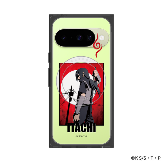 プレミアムスクエアケース with Pixelsnap［ NARUTO -ナルト- 疾風伝 - うちはイタチ - 暗部 ］