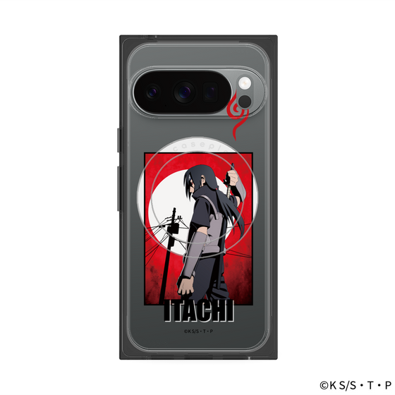 プレミアムスクエアケース with Pixelsnap［ NARUTO -ナルト- 疾風伝 - うちはイタチ - 暗部 ］