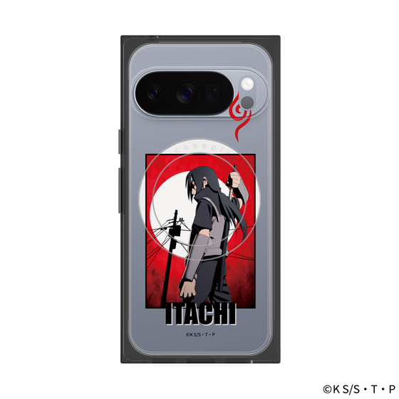 プレミアムスクエアケース with Pixelsnap［ NARUTO -ナルト- 疾風伝 - うちはイタチ - 暗部 ］