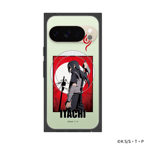 プレミアムスクエアケース with Pixelsnap［ NARUTO -ナルト- 疾風伝 - うちはイタチ - 暗部 ］