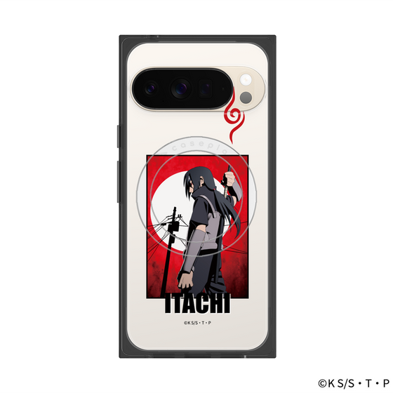 プレミアムスクエアケース with Pixelsnap［ NARUTO-ナルト- 疾風伝 - うちはイタチ - 暗部 ］