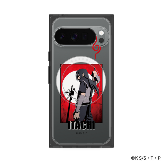 プレミアムスクエアケース with Pixelsnap［ NARUTO -ナルト- 疾風伝 - うちはイタチ - 暗部 ］