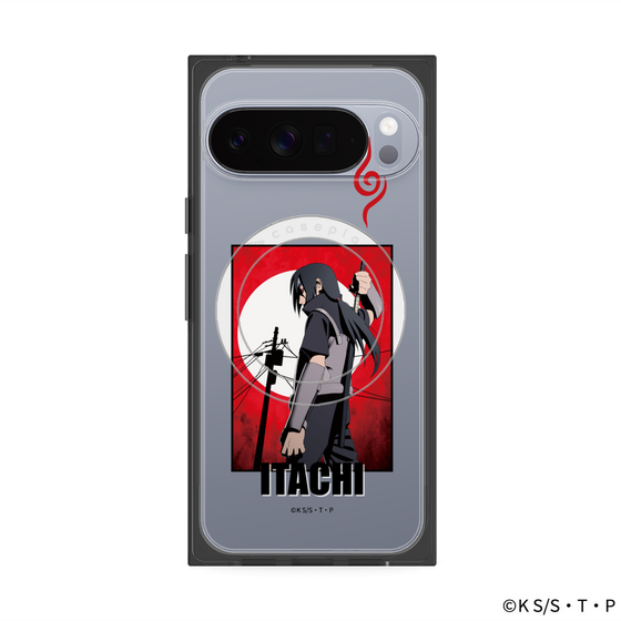 プレミアムスクエアケース with Pixelsnap［ NARUTO -ナルト- 疾風伝 - うちはイタチ - 暗部 ］