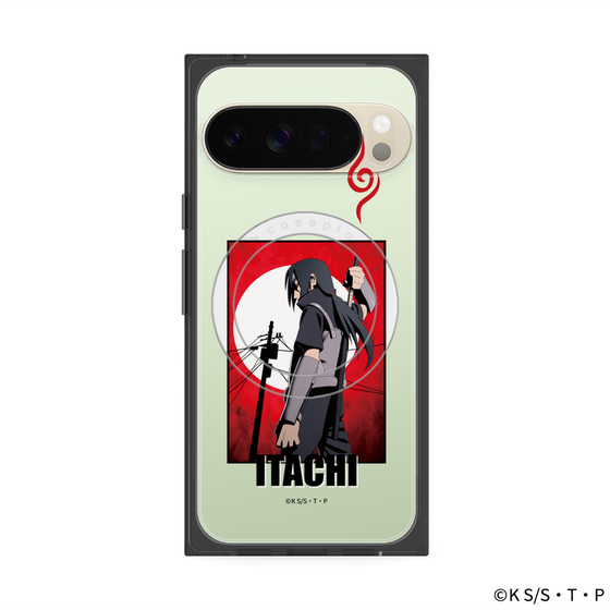 プレミアムスクエアケース with Pixelsnap［ NARUTO -ナルト- 疾風伝 - うちはイタチ - 暗部 ］