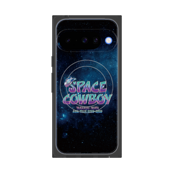 プレミアムスクエアケース with Pixelsnap［ Takanori Iwata ASIA TOUR 2025-2026 "SPACE COWBOY" - ロゴ ］