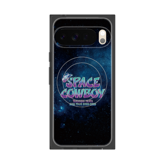 プレミアムスクエアケース with Pixelsnap［ Takanori Iwata ASIA TOUR 2025-2026 "SPACE COWBOY" - ロゴ ］