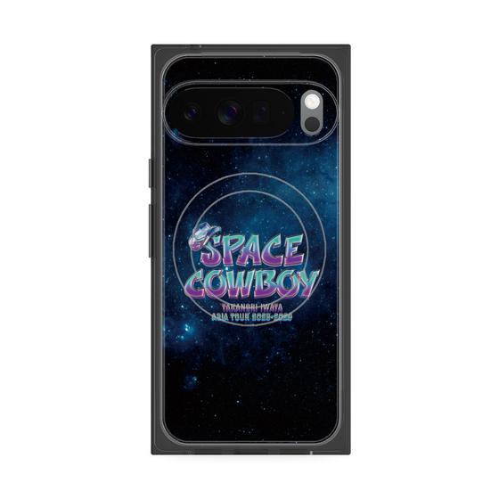 プレミアムスクエアケース with Pixelsnap［ Takanori Iwata ASIA TOUR 2025-2026 "SPACE COWBOY" - ロゴ ］