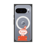 プレミアムスクエアケース with Pixelsnap［ MOOMIN - Little My - Grinning face ］