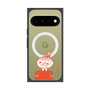 プレミアムスクエアケース with Pixelsnap［ MOOMIN - Little My - Grinning face ］