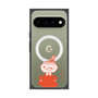 プレミアムスクエアケース with Pixelsnap［ MOOMIN - Little My - Grinning face ］