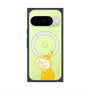 プレミアムスクエアケース with Pixelsnap［ MOOMIN - Little My - Happy face ］