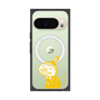 プレミアムスクエアケース with Pixelsnap［ MOOMIN - Little My - Happy face ］