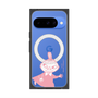 プレミアムスクエアケース with Pixelsnap［ MOOMIN - Little My - Smile face ］