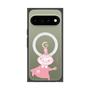 プレミアムスクエアケース with Pixelsnap［ MOOMIN - Little My - Smile face ］