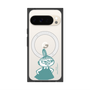 プレミアムスクエアケース with Pixelsnap［ MOOMIN - Little My - Angry face ］