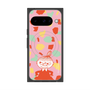 プレミアムスクエアケース with Pixelsnap［ MOOMIN - Little My - Grinning face/color ］