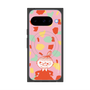 プレミアムスクエアケース with Pixelsnap［ MOOMIN - Little My - Grinning face/color ］