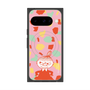 プレミアムスクエアケース with Pixelsnap［ MOOMIN - Little My - Grinning face/color ］