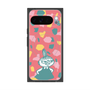プレミアムスクエアケース with Pixelsnap［ MOOMIN - Little My - Angry face/color ］