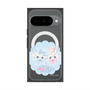 プレミアムスクエアケース with Pixelsnap［ まじかるベリーベリー - すとろべりーとぶるべりー - ブルー ］