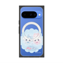 プレミアムスクエアケース with Pixelsnap［ まじかるベリーベリー - すとろべりーとぶるべりー - ブルー ］