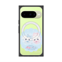 プレミアムスクエアケース with Pixelsnap［ まじかるベリーベリー - すとろべりーとぶるべりー - ブルー ］