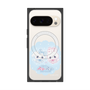 プレミアムスクエアケース with Pixelsnap［ まじかるベリーベリー - すとろべりーとぶるべりー - ブルー ］