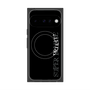 プレミアムスクエアケース with Pixelsnap［ SUPER PRIVATE - ロゴ - Black ］