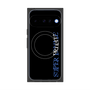 プレミアムスクエアケース with Pixelsnap［ SUPER PRIVATE - ロゴ - Black ］