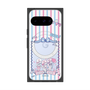 プレミアムスクエアケース with Pixelsnap［ エスターバニー - Pink Marine ］