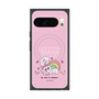 プレミアムスクエアケース with Pixelsnap［ エスターバニー - Rainbow - Pink ］
