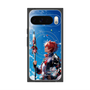 プレミアムスクエアケース with Pixelsnap［ 白猫プロジェクト NEW WORLD'S - 赤髪の冒険家 - 覚醒フォト ］